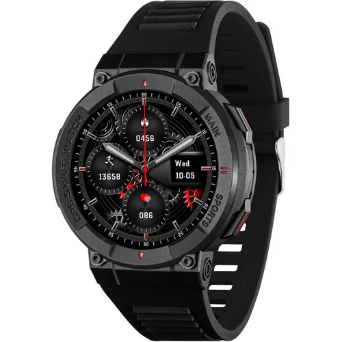 Reflex Active Montre Intelligente Series 43 Pour Homme Et Femme Avec Gps Intégré, Plus De 100 Modes Sportifs, Fréquence Cardiaque, Compteur De Pas, Passer Et Recevoir Des Appels, Étanche Ip68,