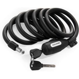 Asfasfq-Antivol De 200 Cm De Long - Refermable Facilement Sans Clé - Cadenas Pour Vélo Avec Fixation - Antivol En Spirale Pour Vélo & Poussette
