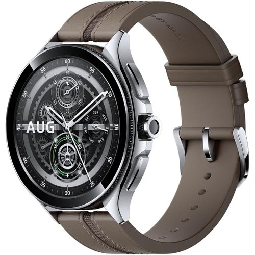 Chenquansarl-Watch 2 Pro 4g (Lte) Smartwatch (135-205 Mm, Leder, Silber/Braun), Braun, Unique, Klassisch