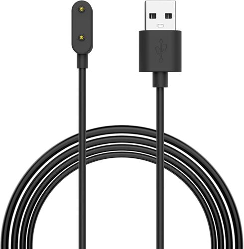 KALANKA-Chargeur Compatible avec Huawei Watch Fit 3/2/Fit/Mini/New, Huawei Band 10/9/8/7/6/6 Pro, Honor Band 9/7/6 - Station de Charge Magnétique avec Câble de Chargement USB 100 cm, Noir