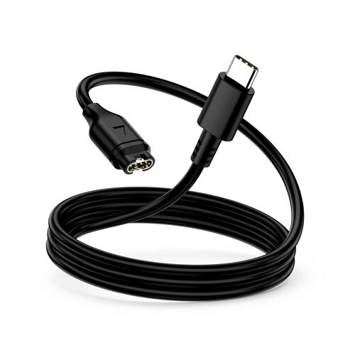 KALANKA-USB C Chargeur Cable pour Garmin Fenix 7 7S 7X 6 6S 6X 5 5S, Forerunner 245 45 45S 945 745 265 935 165, Vivoactive 5 4 4S, Approach S70 S60 S40 S10, Venu 3 2, Vivomove 3 3S, Instinct, Vivospo