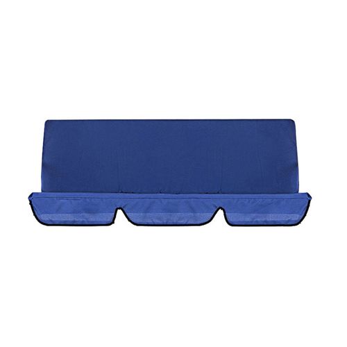 Housse De Chaise Pivotante,Coussin De Pour Siège De Patio De Jardin,Hamac D'extérieur 3 Places,Étanche À L'eau Et À La Poussière,Fournitures De Coussinets De Siège Pivotant - Type Blue