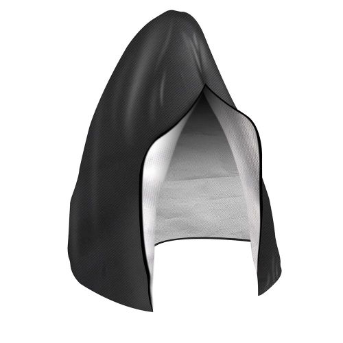 Housse De Chaise Suspendue Avec Fermeture Éclair,Imperméable,Anti-Uv,Résistante Aux Intempéries,Pour L'extérieur,Balançoire De Jardin,Siège De Chaise En Forme D'?uf,Protectio - Type Black-230x200cm