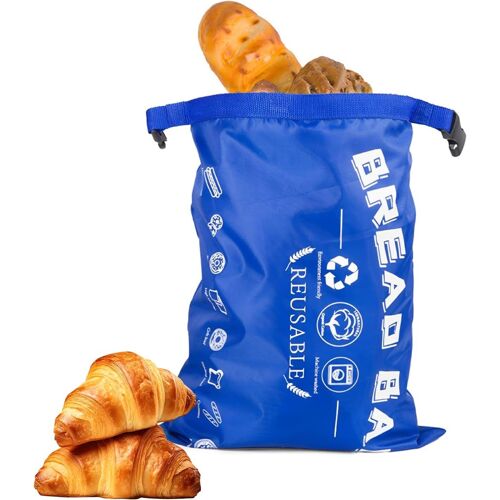Jexnovashop-Sac À Pain,Sac A Pain Longue Conservation,Conservation Pain,Sac À Pain Lavable Stockage Du Pain À L'épreuve De L'eau Toast Légumes Fruits,Pour Le Stockage Des Emballages De Pâtisserie À L