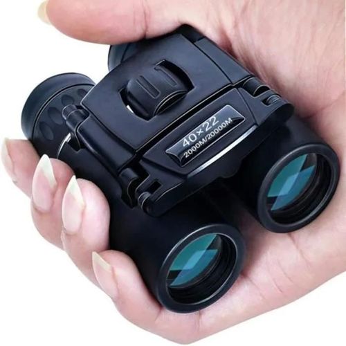 Jumelles 40x22 HD Puissant 2000M Pliable Mini BAK4 FMC Optique - Noir