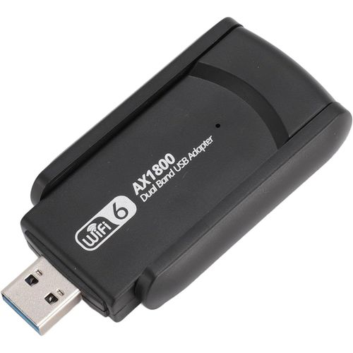LETNERNY-Adaptateur Usb Wifi 6 Adaptateur Réseau Sans Fil Double Bande Stable 2.4G 5G Pour 10 11