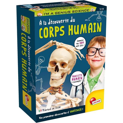MDY-Découverte du corps humain - Kit Scientifique - I'M A GENIUS POCKET - Modele 3D