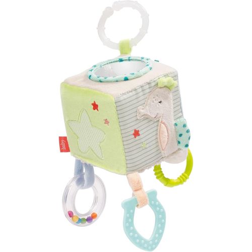 MDY-Cube d'activités motrices Enfants de la mer - Jouet d'activités motrices pour bébés à suspendre dans la poussette, le lit et le siège bébé - Jouet pour bébés et enfants à partir de 0+ mois
