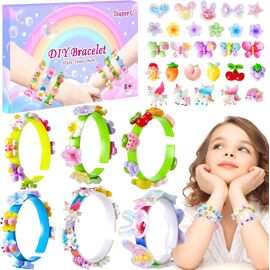 Calendrier de L'avent Fille 2023, Calendrier de L'avent Bijoux Bracelet Calendrier de L'avent