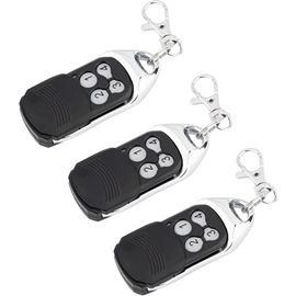 LETNERNY-Lot De 3 Émetteurs Portatifs 433 Mhz Compatibles Avec Normstahl Crawford Ea433 2Km Micro | Ea433 2Ks | Ea433 4Ks | Rcu 433-2 | Rcu 433-4 | N002800 | T433-4 Télécommande 4 Canaux