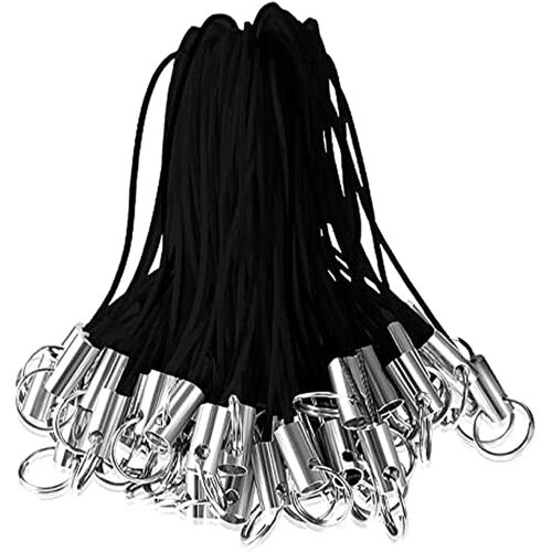 80Pcs Attache Cordon Téléphone Portable Chaîne Transport Mp3 Clé Usb Porte-Clé Porte-Id Badge Attache Cordon Téléphone Portable Cordon Collier Avec Fermoir Téléphone Clé Fabricatio[PRO52906487]