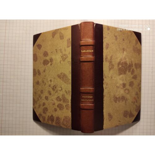 Premieres Meditations Poetiques - Lamartine - Hachette 1920