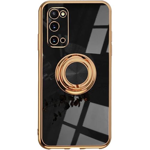 KAL-Coque De Protection Pour Samsung Galaxy Note10 Pro, Téléphone Portable En Silicone Tpu Avec Anneau De Support À 360° - Support Magnétique Pour Voiture, Protection Antichoc