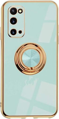 KAL-Coque De Protection Pour Téléphone Portable Samsung Galaxy A06 - En Silicone Tpu - Ultra Fine - Avec Anneau De Support À 360° - Support Magnétique Pour Voiture - Protection Antichoc