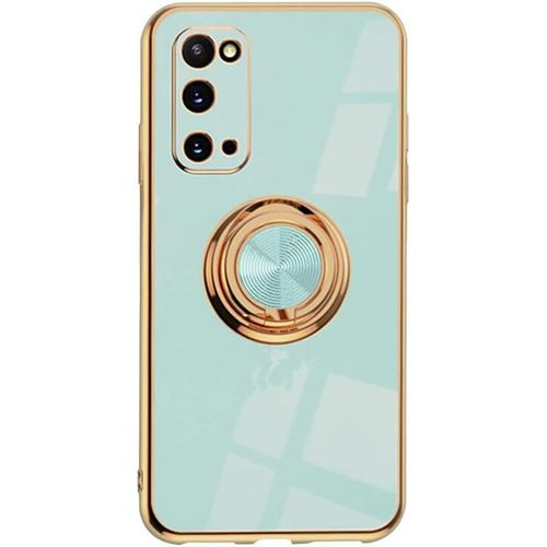 KAL-Coque De Protection Pour Samsung Galaxy Note10, Téléphone Portable En Silicone Tpu Avec Anneau De Support À 360° - Support Magnétique Pour Voiture, Protection Antichoc