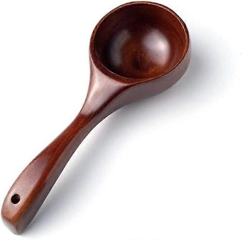 Cuillère En Bois Akamino Cuillère À Eau En Bois Massif Cuillère À Riz Vaisselle Polyvalente Ustensile De Cuisine