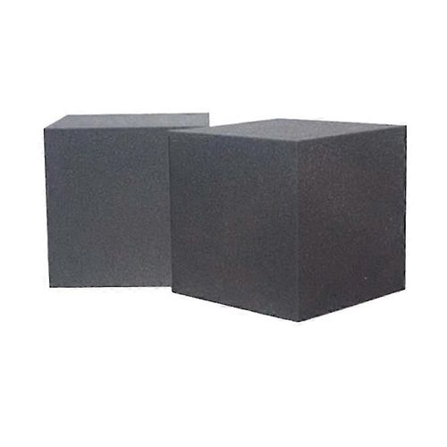 2 pcs grand bloc mousse carré coin audio bass trap mousse acoustique studio traitement d'absorption acoustique