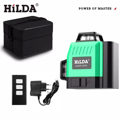 HILDA 12/16 lignes niveau auto-nivelant 360 croix horizontale et verticale Super puissant vert Portable Instrument optique Laser - Type LS152