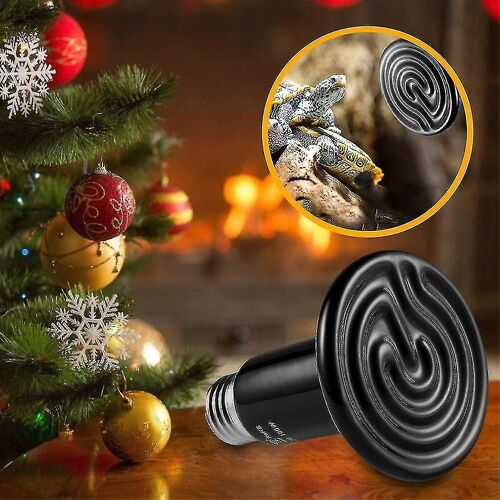 Lampe Chauffante En Céramique Ampoule Infrarouge Reptile Émetteur De Chaleur Lampes Chauffantes Bulbs_Aa