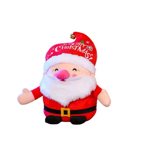 Noël mignon câlin oreiller peluche peluche dessin animé coussin en peluche