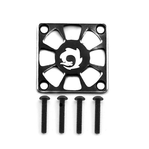 Couvercle de ventilateur de refroidissement en alliage d'aluminium 30x30mm pour moteur rc Esc couvercle de protection de ventilateur de régulation électrique,noir