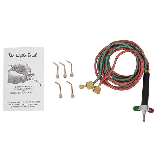 Micro-torche à gaz Mini gaz Petit chalumeau Kit de soudage avec 5 pointes Soudure Flexible
