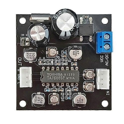 TA7668 Lecteur de bande Préamplificateur Amplificateur Bande Deck Board Tête magnétique Préampli Enregistreur audio Deskto