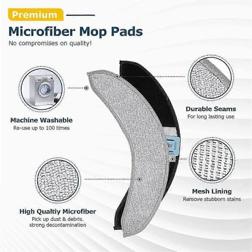 Pour Combo J7 + / J9 + Autom Aspirateur Vadrouille Robot Lavable Vadrouilles Filtres Réservoir d'Eau