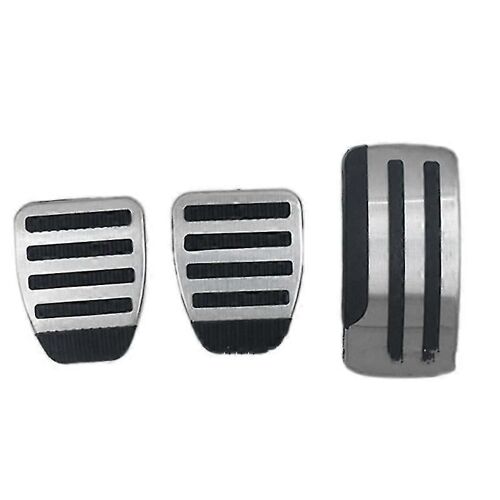 Pédales De Voiture Capuchon D'embrayage Accélérateur Frein Couvercle Pour 3 Pcs