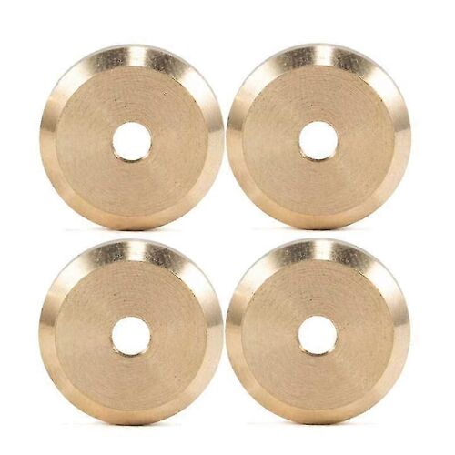 Axes en acier de 4 mm, poids en laiton, moyeu de roue élargi pour pièces de mise à niveau Axial SCX24 1/24