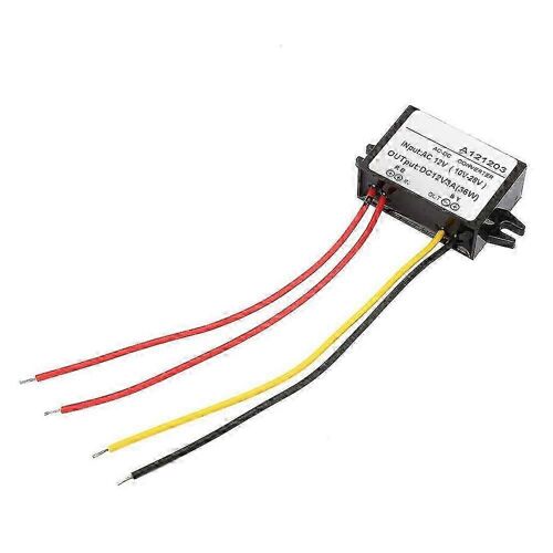 Convertisseur de tension étanche AC 10-28V à DC 12V Convertisseur abaisseur Module d'alimentation AC-DC (3A)