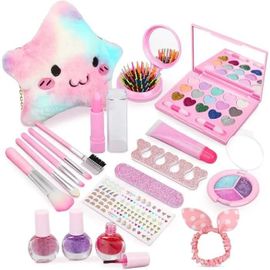 Maquillage Enfant Jouet - AMOUNE - Lavable - Rose - 3 ans et plus - Mixte
