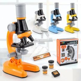 Microscope pour enfants avec jouet éducatif précoce pour enfants à LED