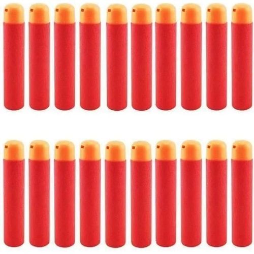 Fléchettes - Stillcool® - 60pcs - Rouge - Compatible Nerf N-Strike Mega - Éponge Et Gel De Silice