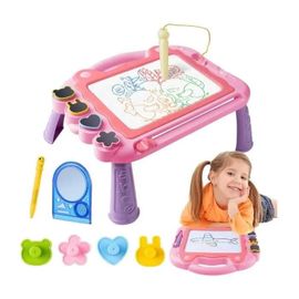 Ardoise Magique - Non spécifié - Rose - 2 stylos - 4 tampons - Outil de dessin