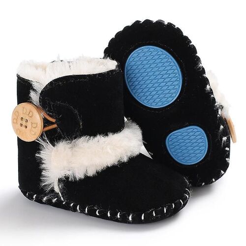 Nouveau-Né Bébé Garçons Filles Neige Bottes D'hiver Nourrisson Tout-Petit Semelle Souple Hiver Chaud Berceau Chaussons Chaussures(6-