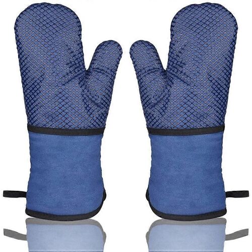 Gants cuisine résistants chaleur - Maniques barbecue - Protection