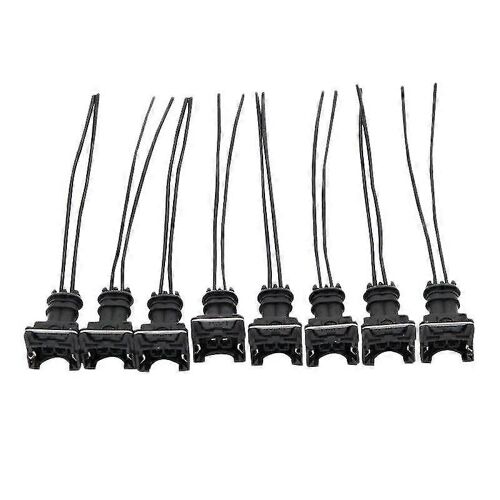 8pcs Fuel Injector Connecteur Câblage Plugs Clips Pour Ev1 Obd1 Pigtail Cut & Splice