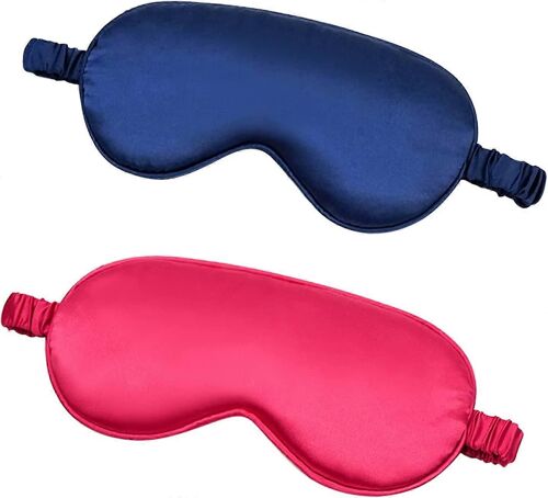 Mulberry Silk Sleep Eye Mask Bandeau Avec Bandeau De Sangle Élastique,Soft Eye Cover Eyeshad