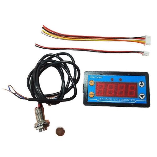 Compteurs Tachymètre Rpm-Compteur De Vitesse Npn-Hall Switch Capteur Dc9-24v Mesure De Vitesse