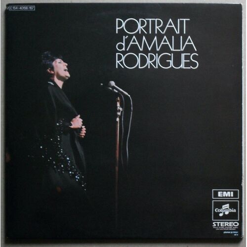 Double 33 Tours Amalia Rodrigues " Portrait D'amalia Rodrigues "