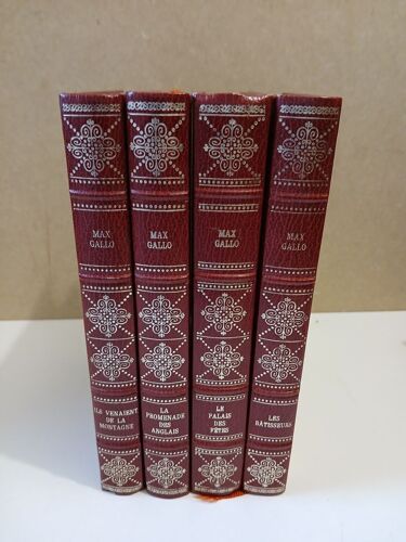 La Baie Des Anges. Tome I :- Ils Venaient De La Montagne. Tome Ii :-Les Bâtisseurs. Tome Iii :Le Palais Des Fêtes. Tome Iv : La Promenade Des Anglais. ( 4 Volumes )