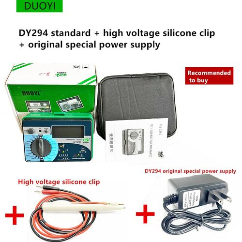 Analyseur de transistor numérique multifonction,testeur,semi-conducteur,diode,triode,barrage,tension AC DC,puzzles itance FET,DY294 - Type power plus SMD