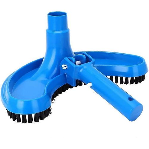 Tête de brosse d'aspirateur de piscine incurvée,tête d'aspirateur de piscine demi-lune flexible,tête d'aspiration incurvée,natation