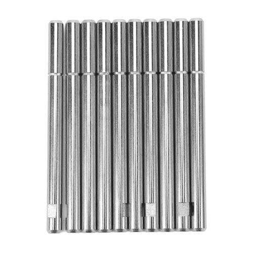 Lot de 10 arbres de moteur RC de remplacement en acier inoxydable de 4 mm, accessoire pour modèles réduits d'avions, voitures et bateaux RC