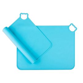 Set De Table Pour Bébé En Silicone,Sets De Table Sans Bpa Pour Les Enfants,Les Tout-Petits,Les Enfants,Antidérapants,Imperméables