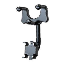 Rétroviseur À 360 Degrés Support De Téléphone Portable Voiture