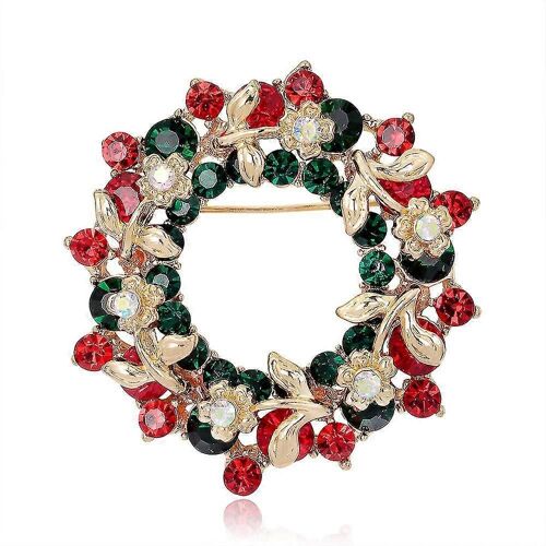 Wabjtam 1pcs Broche Pendentif Décorations De Noël Cadeaux De Noël Décorations De Noël