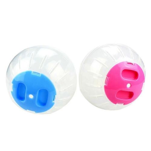 Balle De Hamster Balle De Hamster Léger Hamster Running Exercise Ball Ball Pour Hamsters Et Souris Hamster En Plastique Roue De Course Jambons Transparents Portables