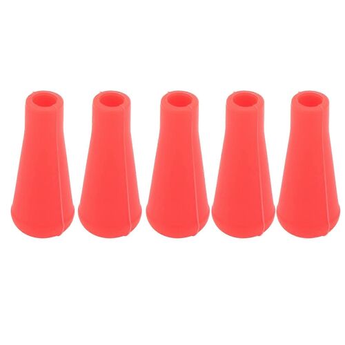20 255 Pointes De Flèches De Tir À L'arc, Diamètre Intérieur De 8 Mm, Pointes De Flèches En Caoutchouc Pour L'entraînement En Extérieur, Rouge